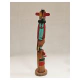 Vtg Hopi Katsina Early Morning Singer By Yazzie