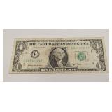 Series 1963B One Dollar Barr Note