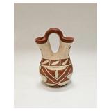 Vintage Jemez Wedding Vase Signed T Reid