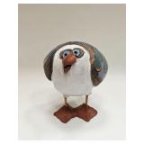 Vintage Signed Davis Studio Pottery Bird Figure