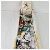 Assorted Lot of Pins Keychains & More