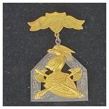 Vintage Knights of Pythias Fraternal Sterling...