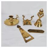 Brass Decor - Candle Holder Bell Bottle Opener