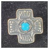 American West Jewelry .925 Sterling Turquoise
