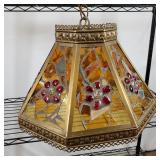 Stained Glass Hanging Lamp
