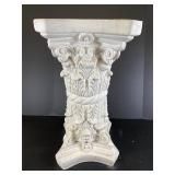 Double Corinthian Column Plant Stand Table Base