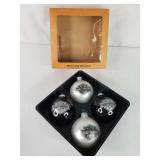Harley Davidson Ornaments Set of 4