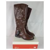 Style & Co. Tall Riding Boots Sz 8.5 Brown
