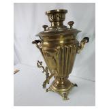 Antique Brass Russian Samovar Urn