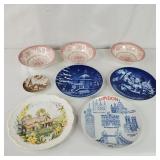 Assorted Vintage Plates and Bowls