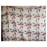 Double Wedding Ring Quilt Handmade