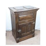 Icy City H.A. Wilder Antique Wood Icebox Montreal
