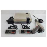 Nintendo Console w/ Cords 2 Controllers Gun