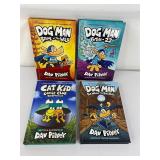 DogMan & Cat Kid Graphic Novels (4)