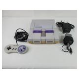 Nintendo Super NES Game System w One Controller