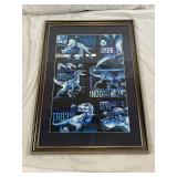 Dinosaurs Matted Framed Art