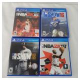 PlayStation 4 PS4 Games (4)