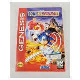Sega Genesis Sonic the Hedgehog Spinball Game...