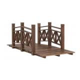 Outsunny 5ft. Wooden Garden Bridge #84J-054V00ND