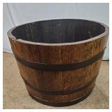 Barrel Planter 17'h x 26'dia