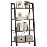 Vasagle Ladder 4-Tier Rustic Shelf