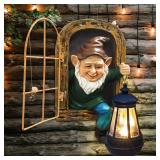 Gnome Solar Garden Statue