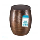 Metal Storage Side Table