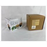 Marble Salt Box & Stonewear Sponge Holder