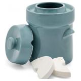 Zetilli Sage Green Fermentation Crock
