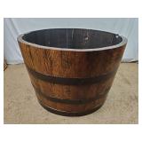 Barrel Planter 17'h x 26'dia
