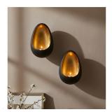 NativeSkins Ember Metal Wall Sconces Set of 2