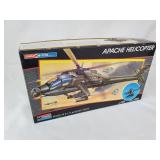 Monogram Snap Tite Apache Helicopter Model Kit...