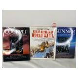 Illustrated Military Coffee Table Books (3)