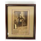 George Washington as a Mason Print