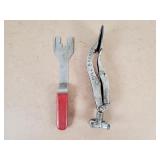 snap-on valve compressor & snap-on door handle