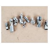 snap-on universal joint sockets