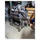 Rolls Royce Motor w/ Mobile Engine Stand