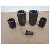 large snap-on impact sockets up to 1 7/16
