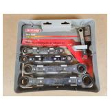 crafftsman 5 pc ratcheting box end wrench set