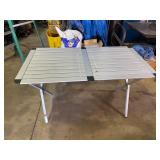 portable metal aluminun table