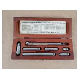 starrett inside micrometer range 1 1/2 to 8'