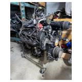 Rolls Royce Motor w/ Mobile Engine Stand