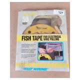 new calterm 50' fish tape electrical wire pulling