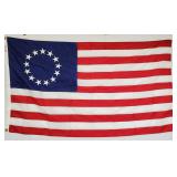 Annin Nylon Embroidered Betsy Ross Flag 3' x 5'