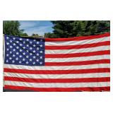 Annin Cotton All Embroidered Flag 8.5' x 4.5'