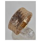 14K Gold Mesh Ring