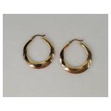 14K Gold Hoop Earrings