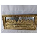 Home Interiors Gold Mirrored Last Supper
