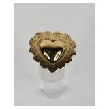 .925 Silver Heart Ring