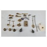 Vintage Cufflinks, Tie Tacks, & More